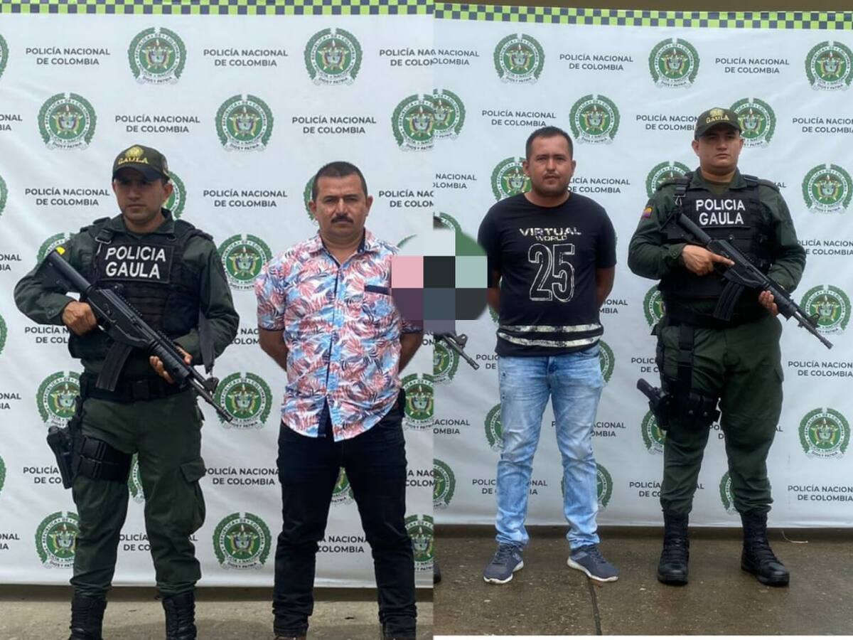 Dos capturados por delito contra servidor público en Caquetá