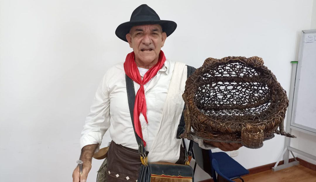 Álvaro Camargo alma y nervio del Festival Camino del Quindío en Filandia.