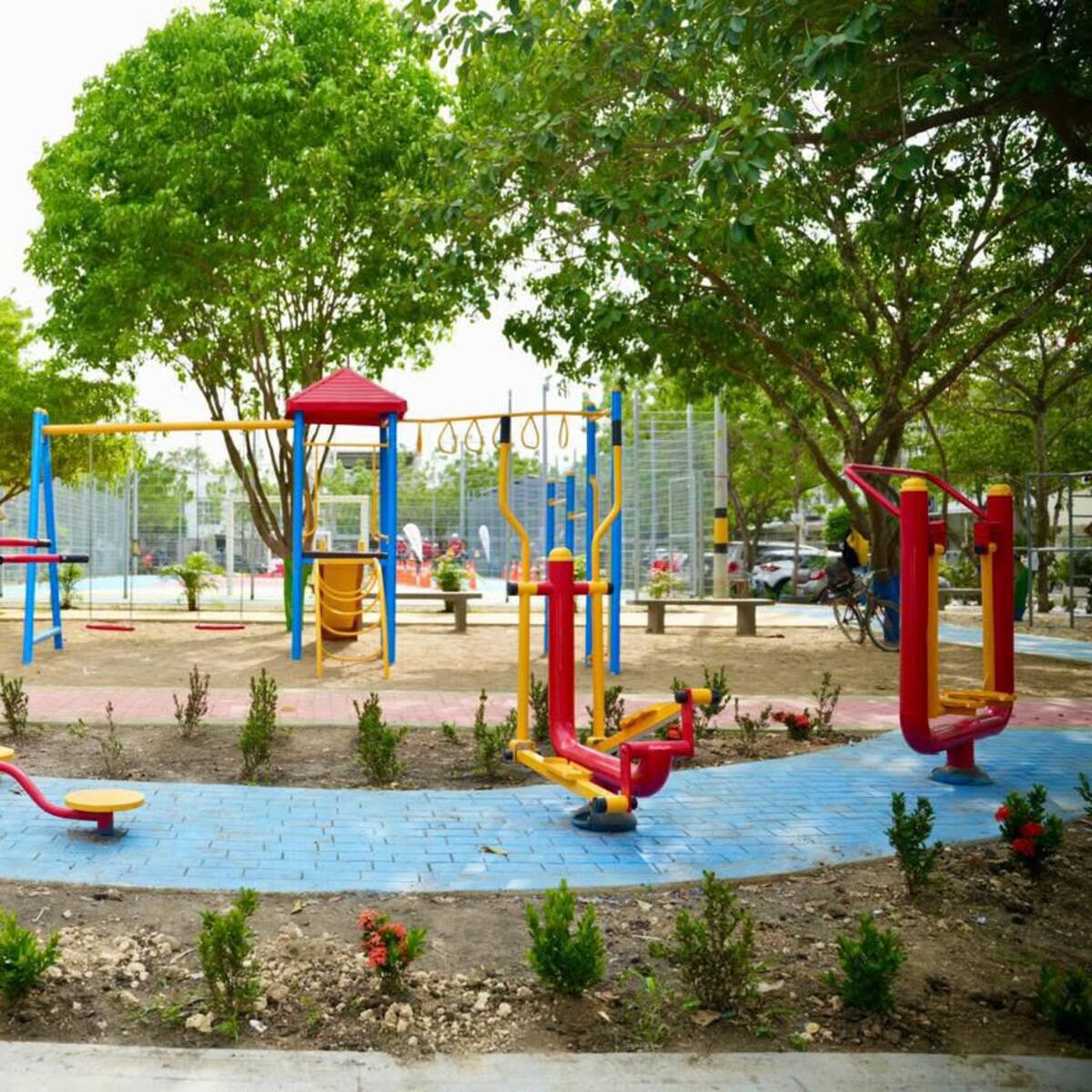 Distrito entregó Parque de la Inmaculada Concepción en Villas de La Candelaria