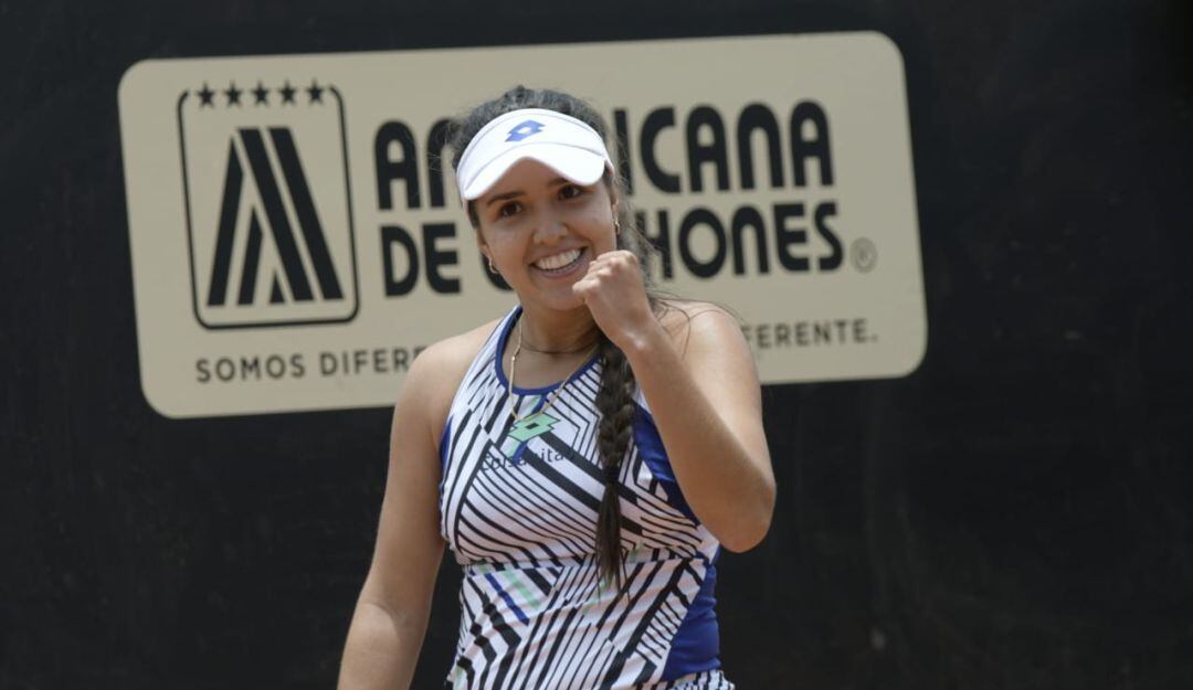 María Camila Osorio avanzó por primera vez a los cuartos de final de un torneo WTA disputado en Europa.