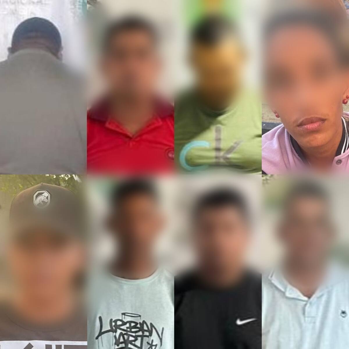 Policía Nacional capturó a ocho presuntos integrantes del Clan del Golfo en el Magdalena