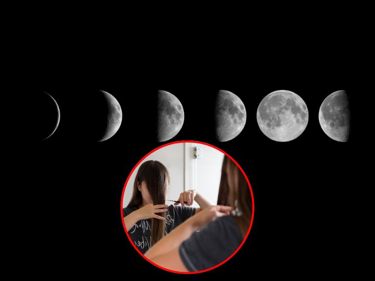 Calendario lunar, corte de cabello // Imágenes de referencia: Getty Images