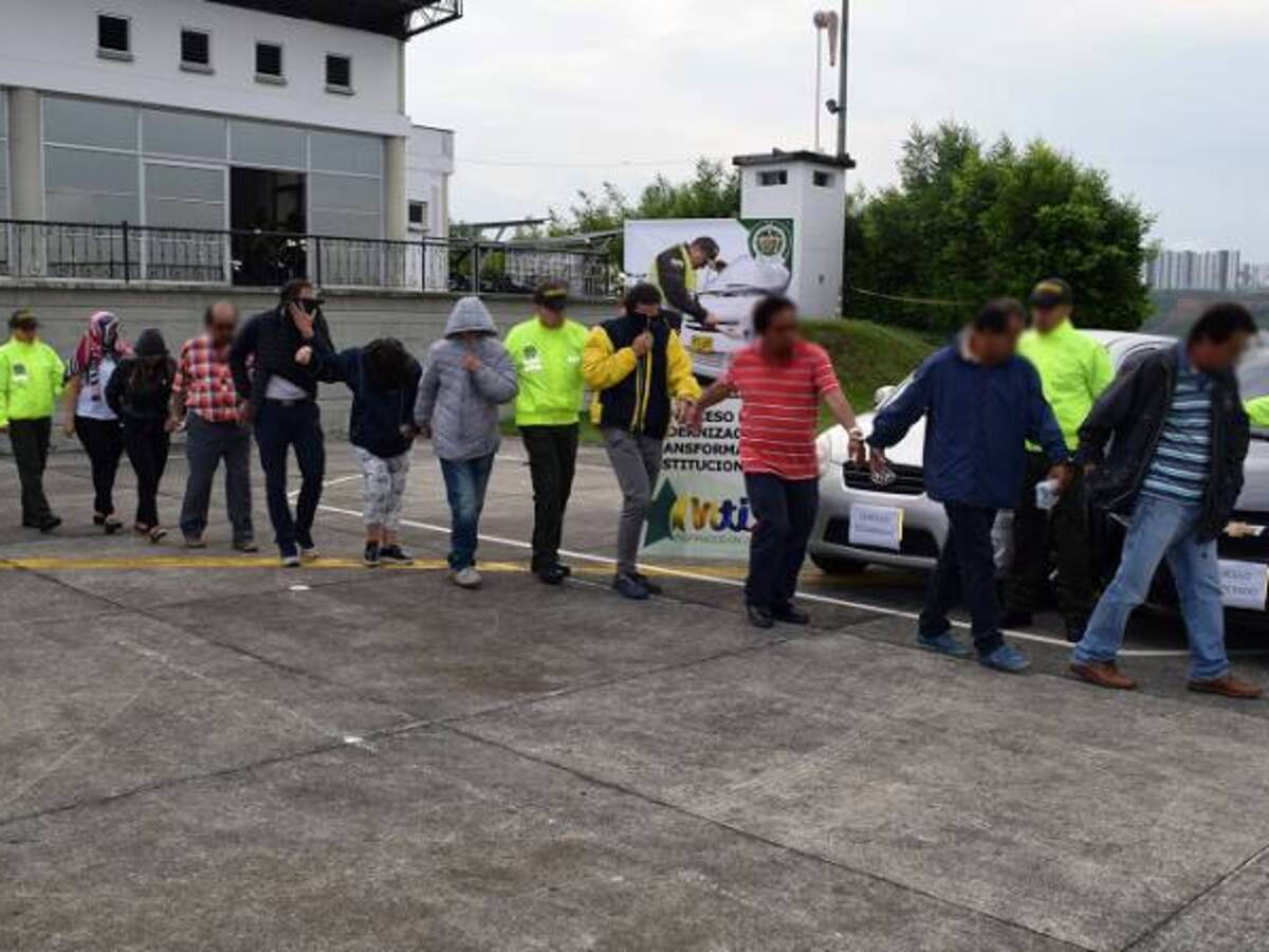 "Los tramitadores" fueron capturados en Tolima, Risaralda y Cundinamarca