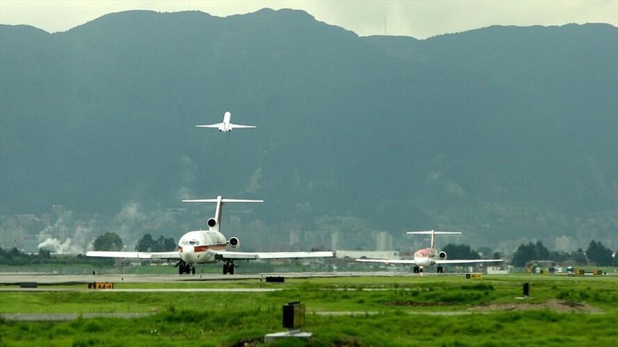 Operaciones aéreas . Foto: Colprensa