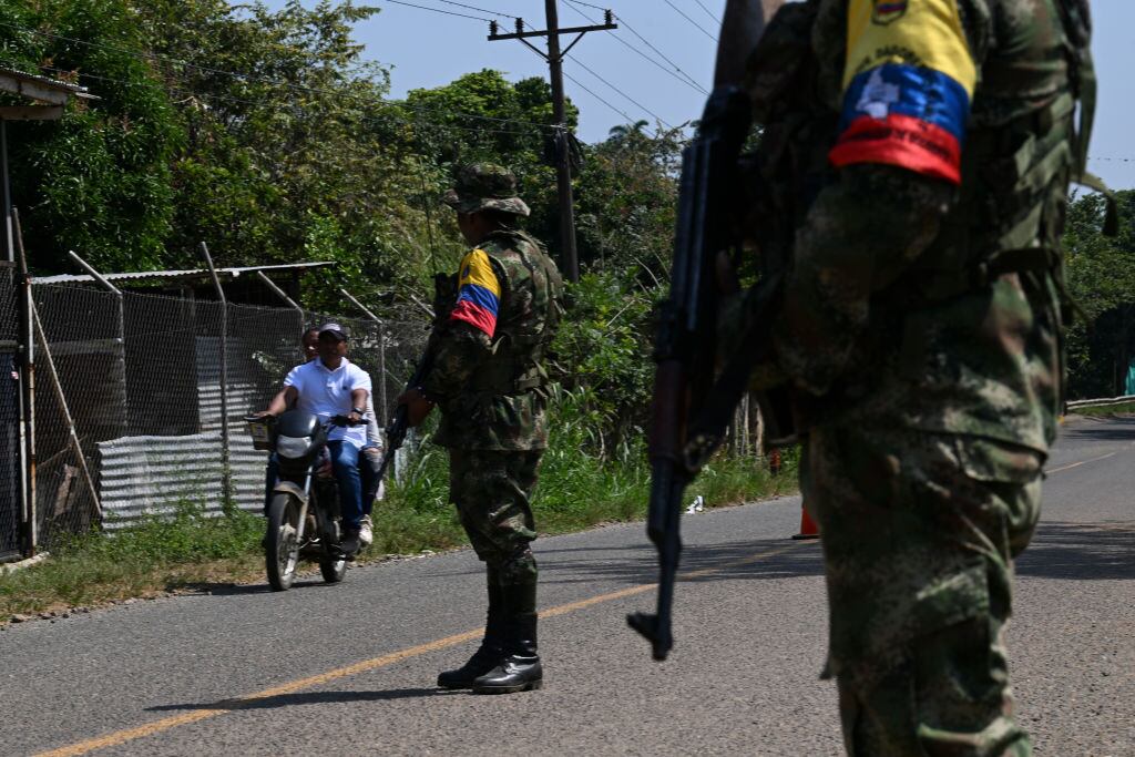 Disidencias de las Farc en Cauca. Foto: Getty Images.