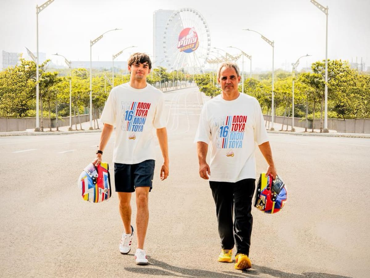 Juan Pablo Montoya y su hijo Sebastián correrán juntos en Barranquilla: esto se sabe