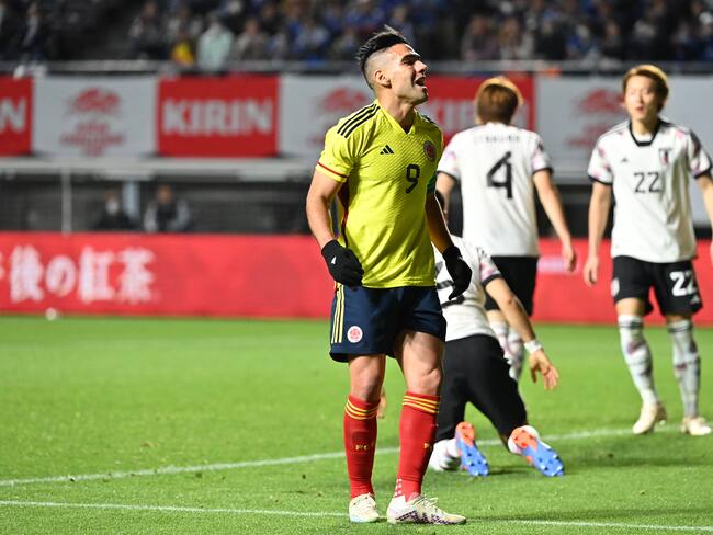 Falcao disputó los últimos minutos en el triunfo de Colombia 2-1 ante Japón. (Photo by Kenta Harada/Getty Images)