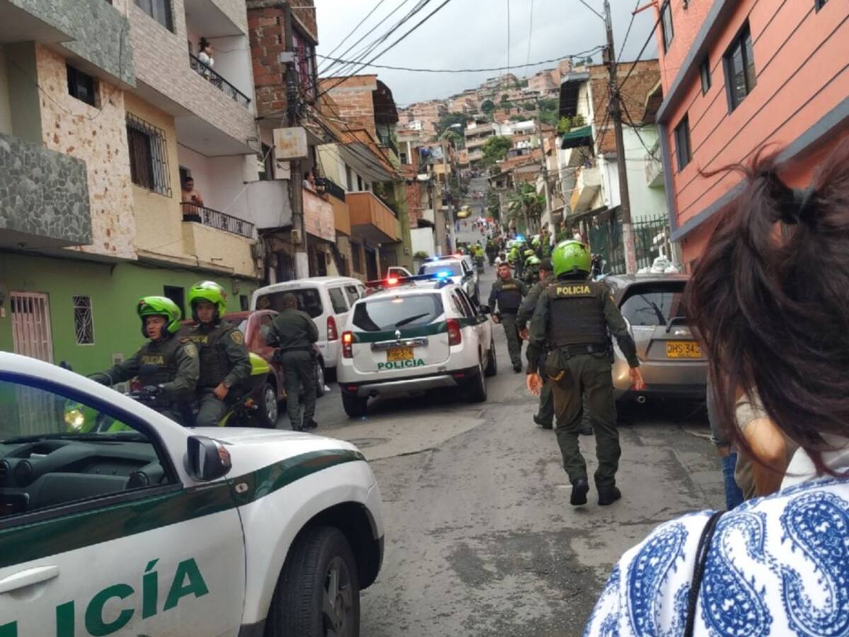 Un menor muerto y dos heridos por detonación de una granada en la comuna 13