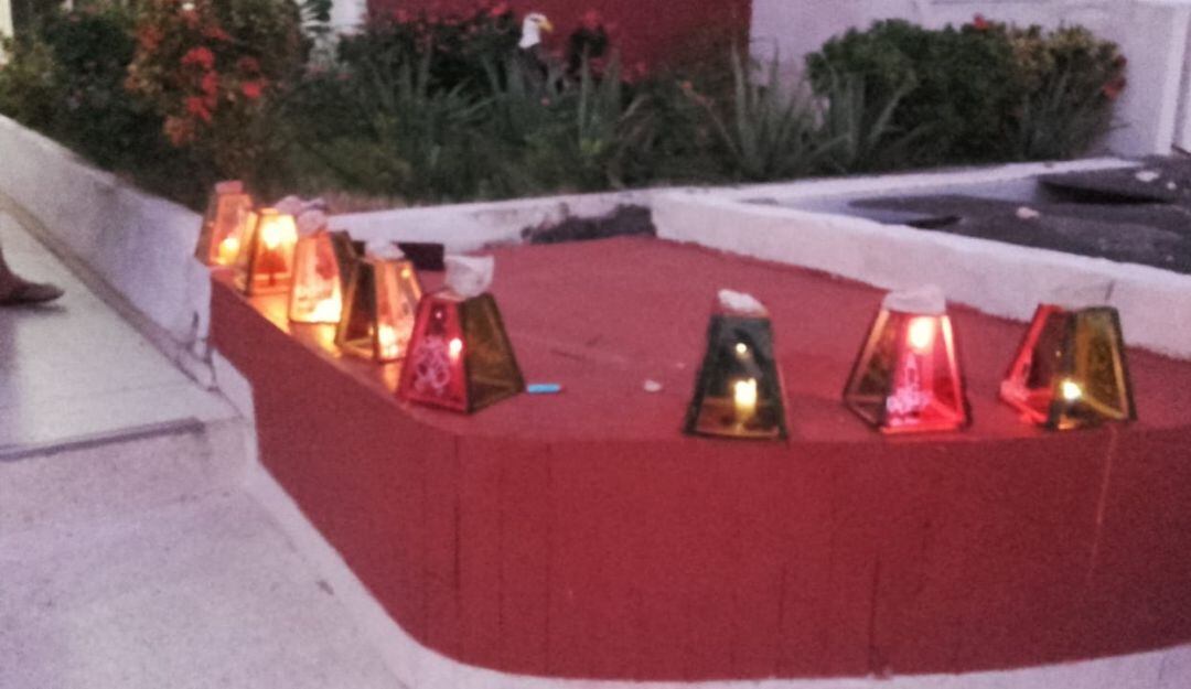 Fiesta de  Velitas en Barranquilla.