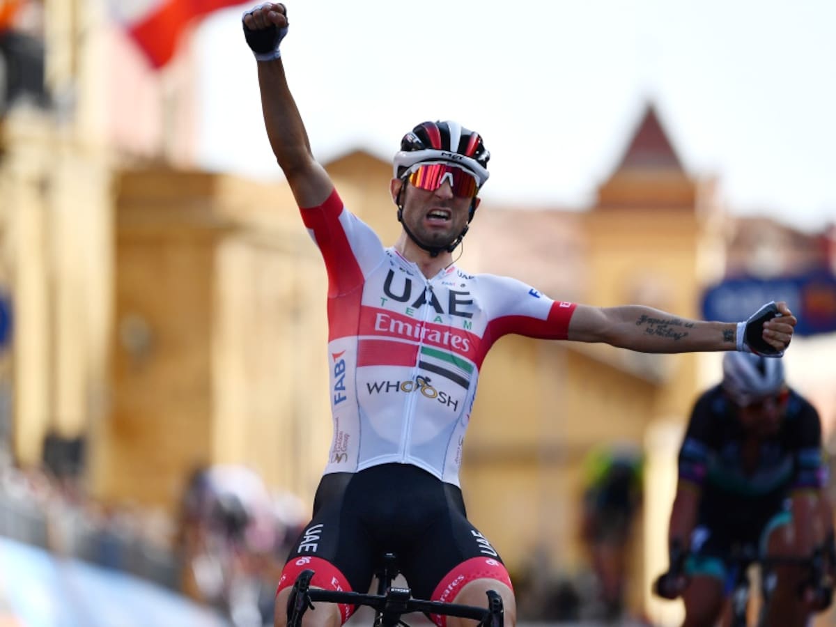 Diego Ulissi, ganador en la segunda etapa del Giro de Italia