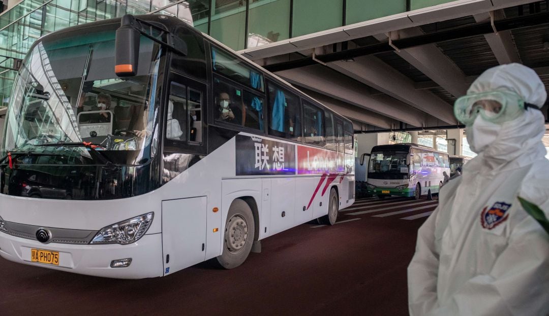 El equipo de expertos de la OMS llega a Wuhan para buscar el origen del virus