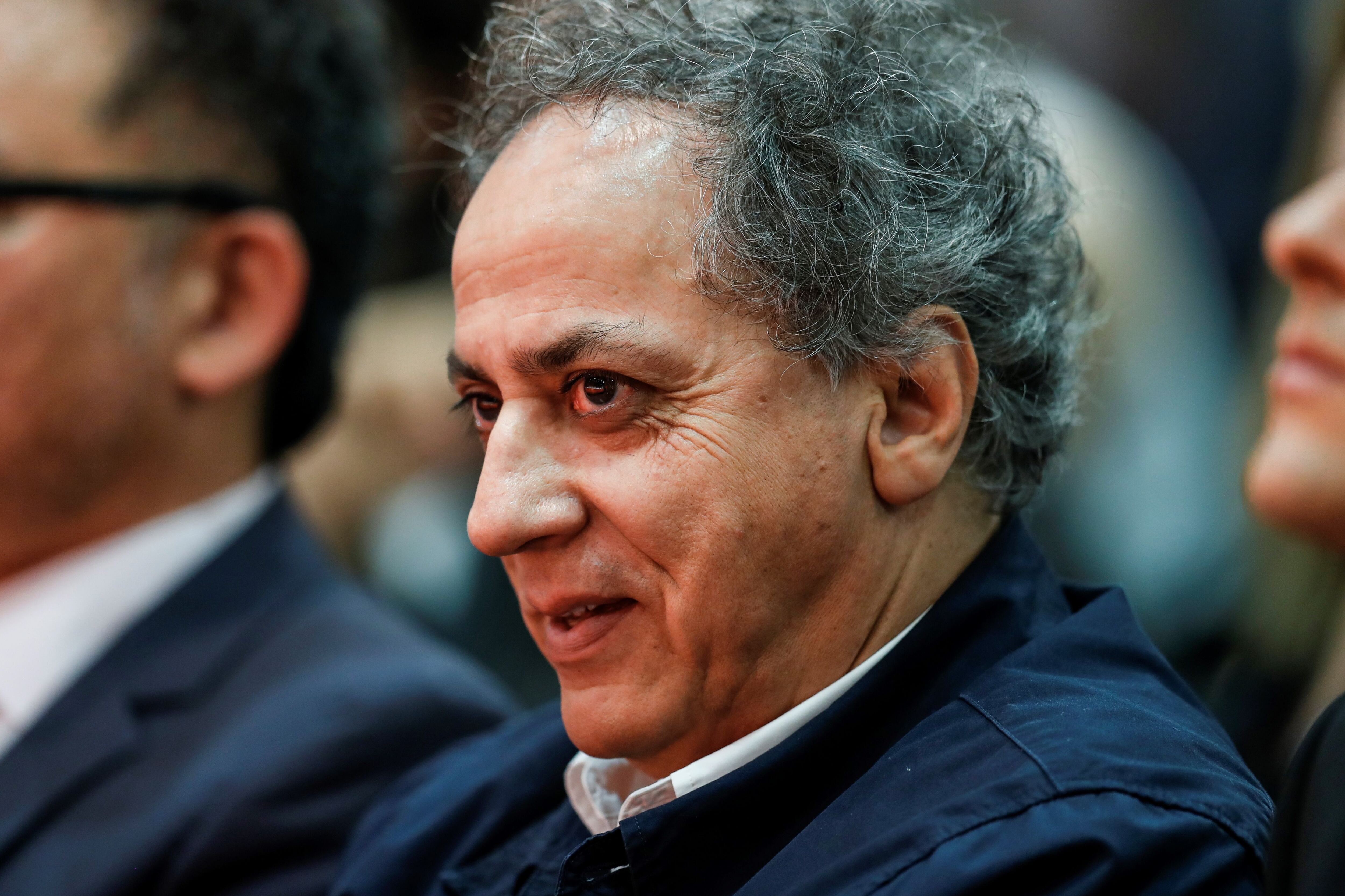 French-Iranian cinematographer Darius Khondji attends on May 19, 2017 a press conference for the film 'Okja' at the 70th edition of the Cannes Film Festival in Cannes, southern France. / AFP PHOTO / Laurent EMMANUEL (Photo credit should read LAURENT EMMANUEL/AFP via Getty Images)