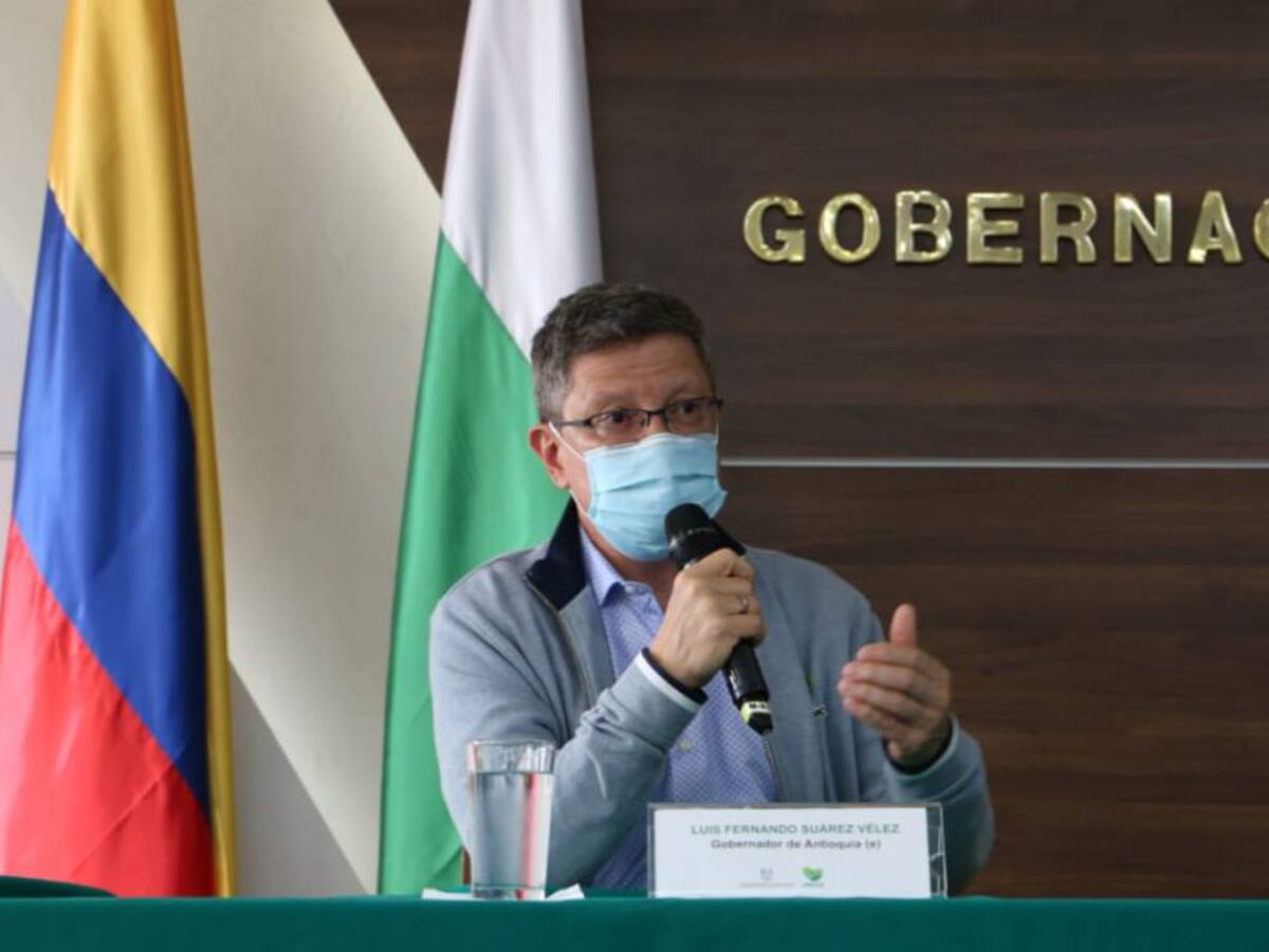 “Permitan que pase el oxígeno”: gobernador de Antioquia a manifestantes