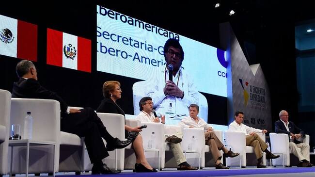 Cumbre Iberoamericana. Foto: Presidencia de la Republica