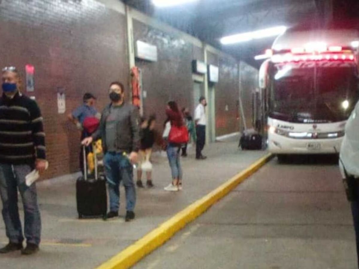 Durante cuarentena, más de 600 pasajeros han viajado desde la terminal
