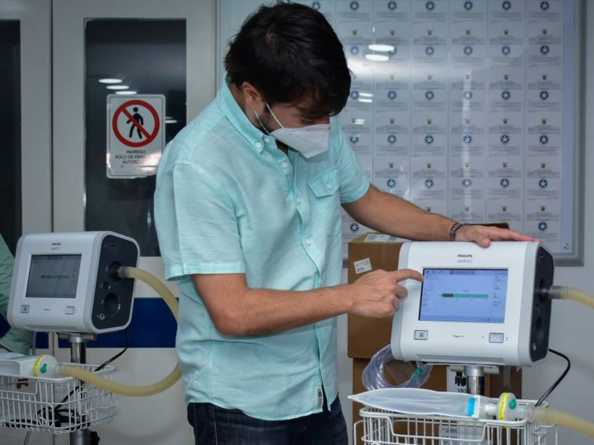 Llegan 21 respiradores adicionales a Barranquilla