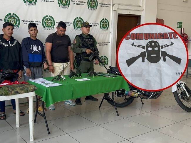 Capturados disidentes del Tren de Aragua que extorsionaban a comerciantes en el área metropolitana