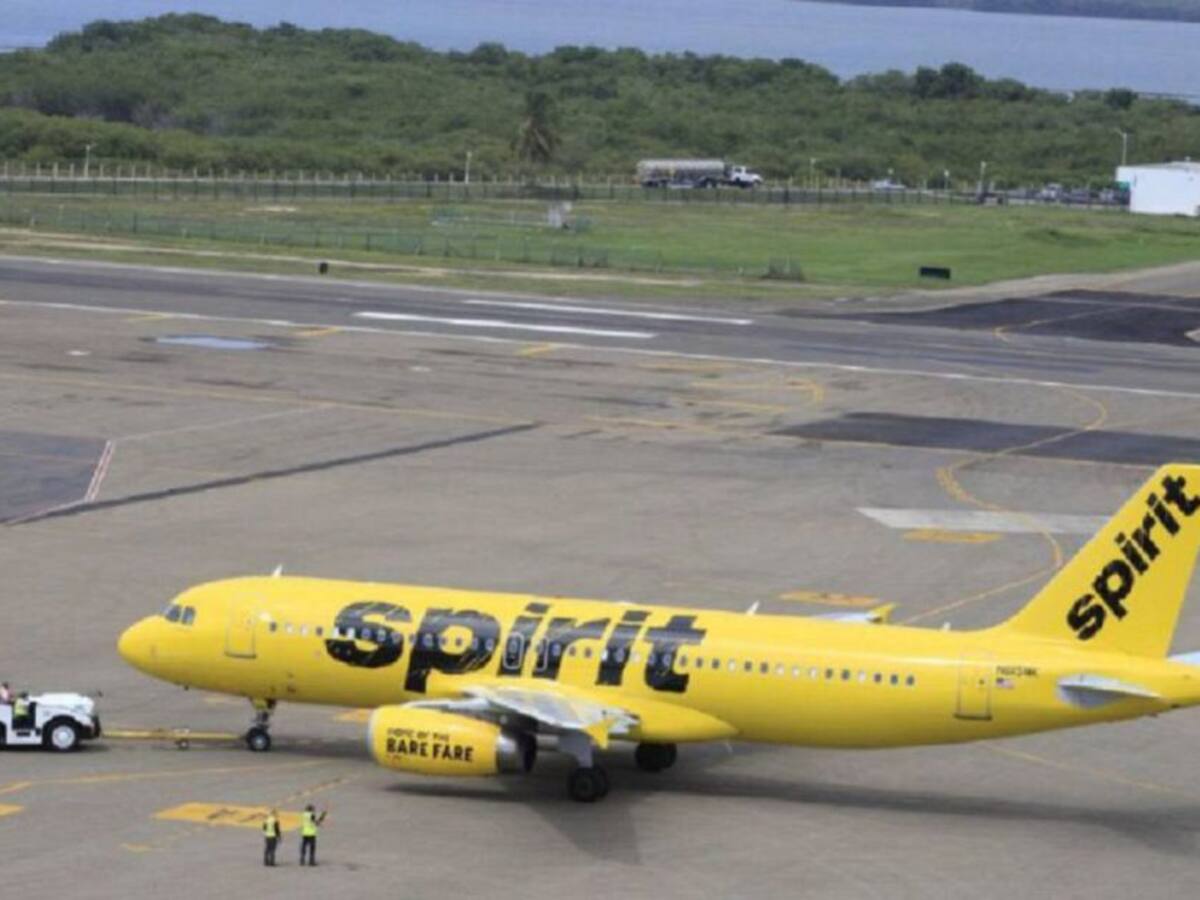 Hoy se reactiva vuelo internacional de Spirit en aeropuerto El Edén Armenia