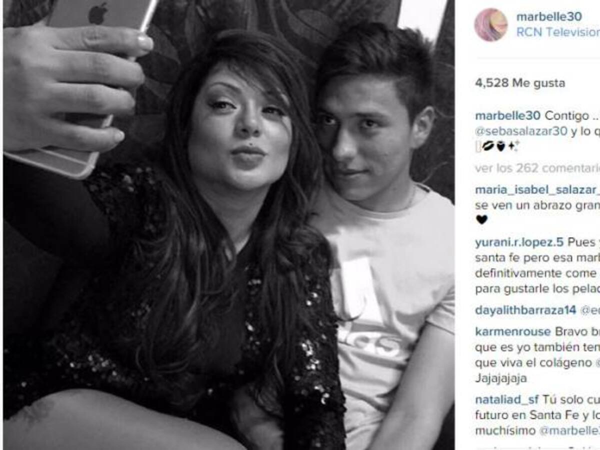 Marbelle y Sebastián Salazar: las fotos que generaron los rumores