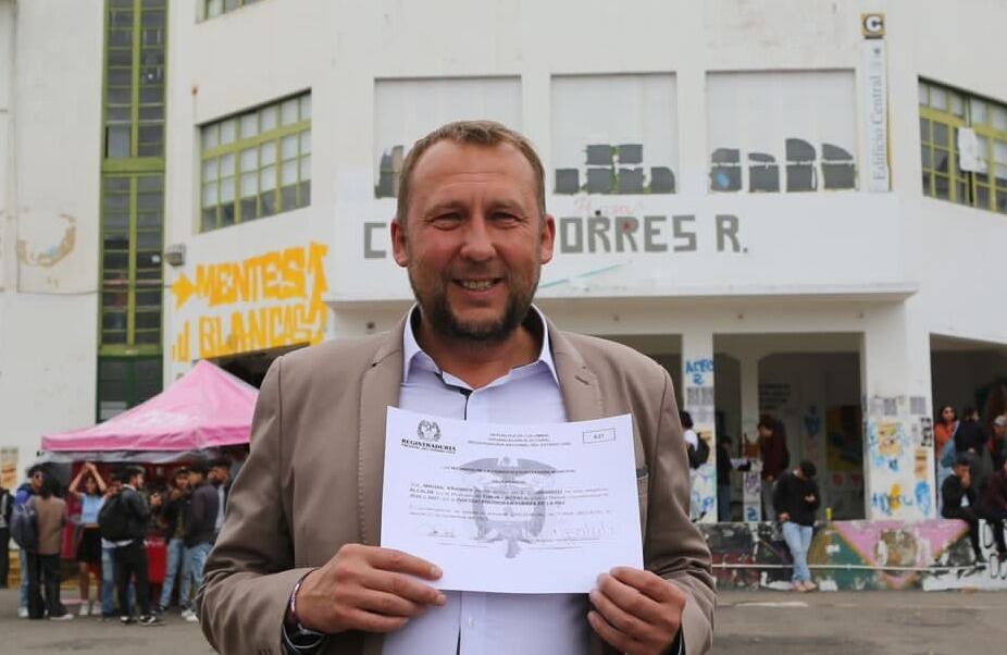 Mikhail Krasnov- alcalde electo de Tunja