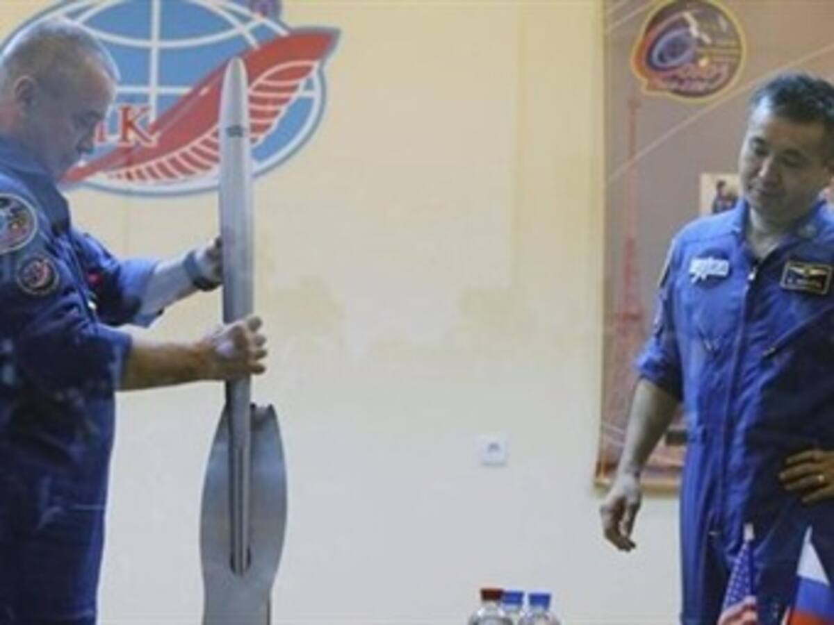 La antorcha olímpica que viaja al espacio