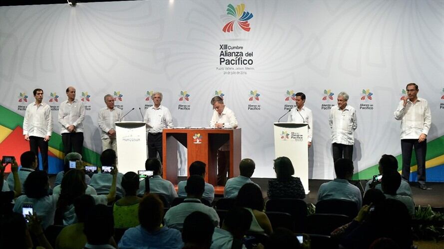 Cumbre Alianza del Pacífico. Foto: Agencia Anadolu