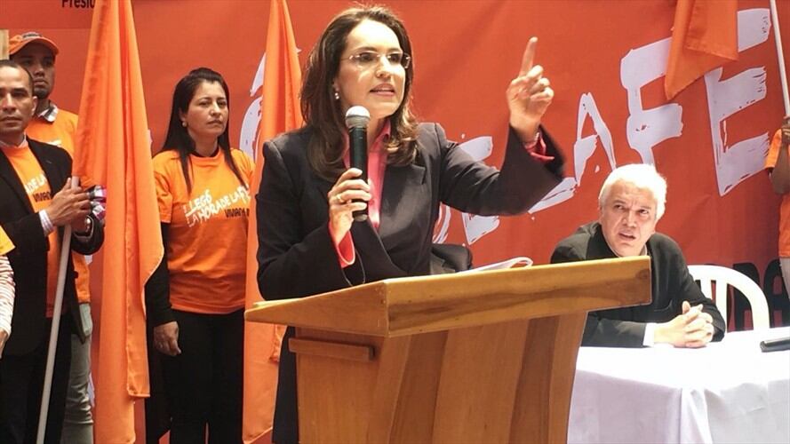 Viviane Morales. Foto: Prensa Viviane Morales