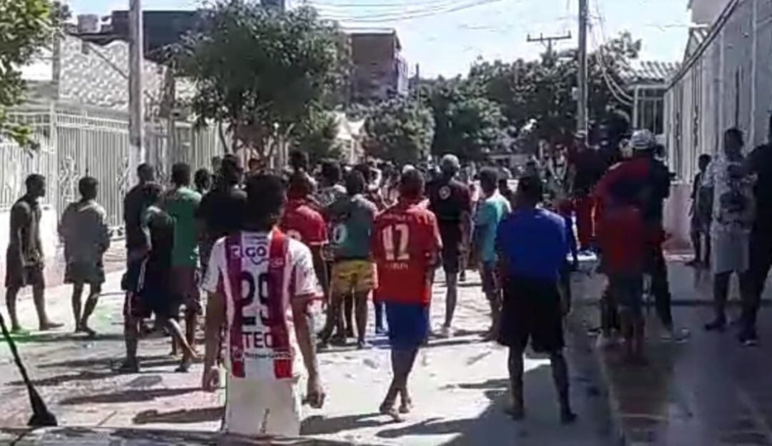 Desórdenes en los municipios.