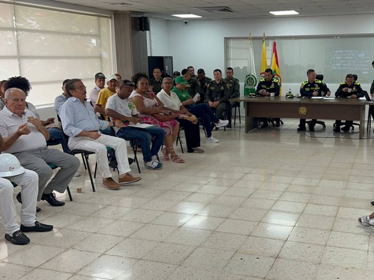 Policía realizó segundo encuentro con presidentes de juntas de acción comunal en Cartagena