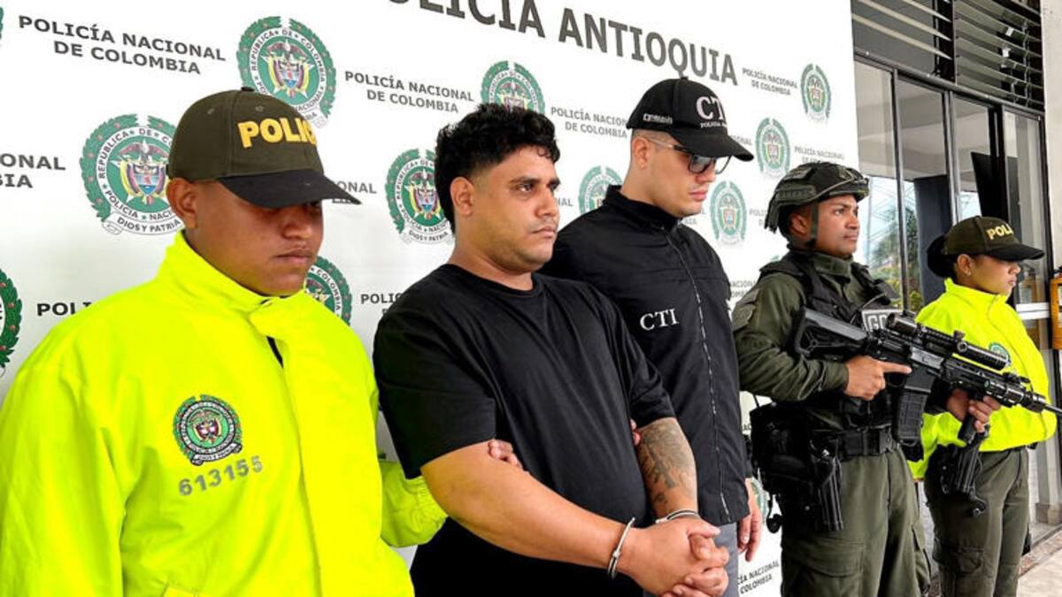 Capturan a alias el gato por más de 60 homicidios en el suroeste de Antioquia