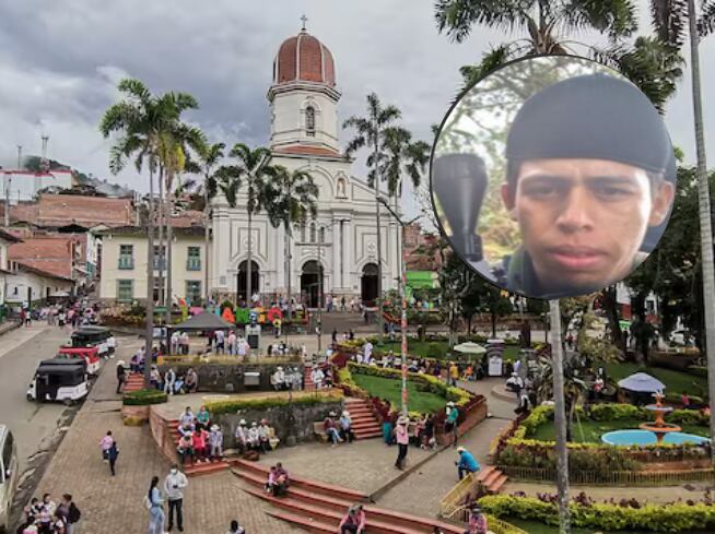 Alias Diomer cabecilla del frente 18 de las  disidencias en Ituango- fotos cortesía