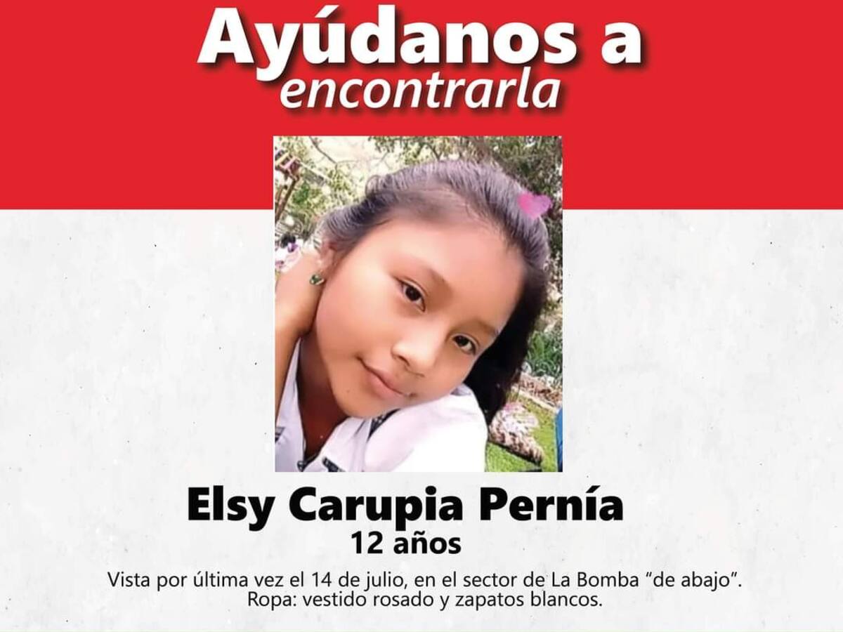 Orden de captura contra el adulto con el que vieron a la menor desaparecida en Dabeiba