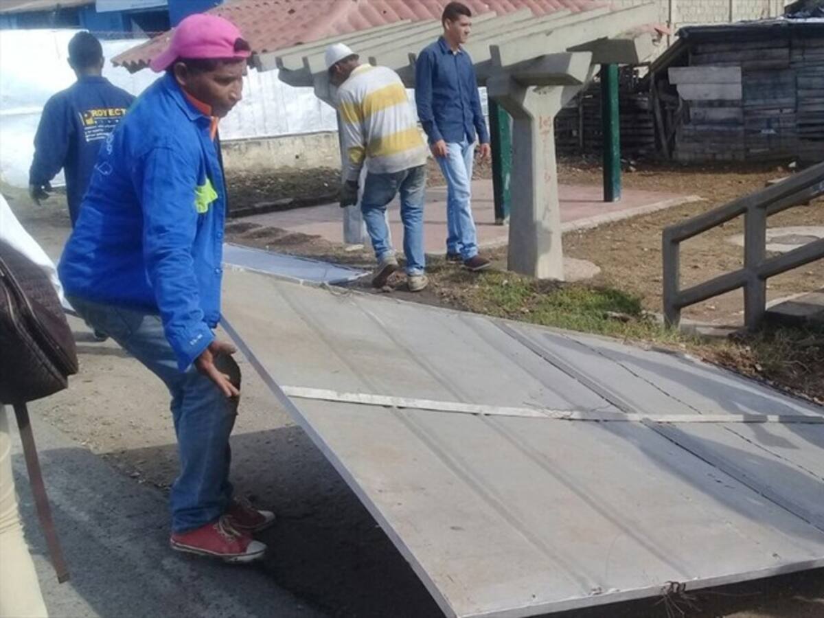 Cartagena contrató a última hora las vallas para recibir al papa Francisco