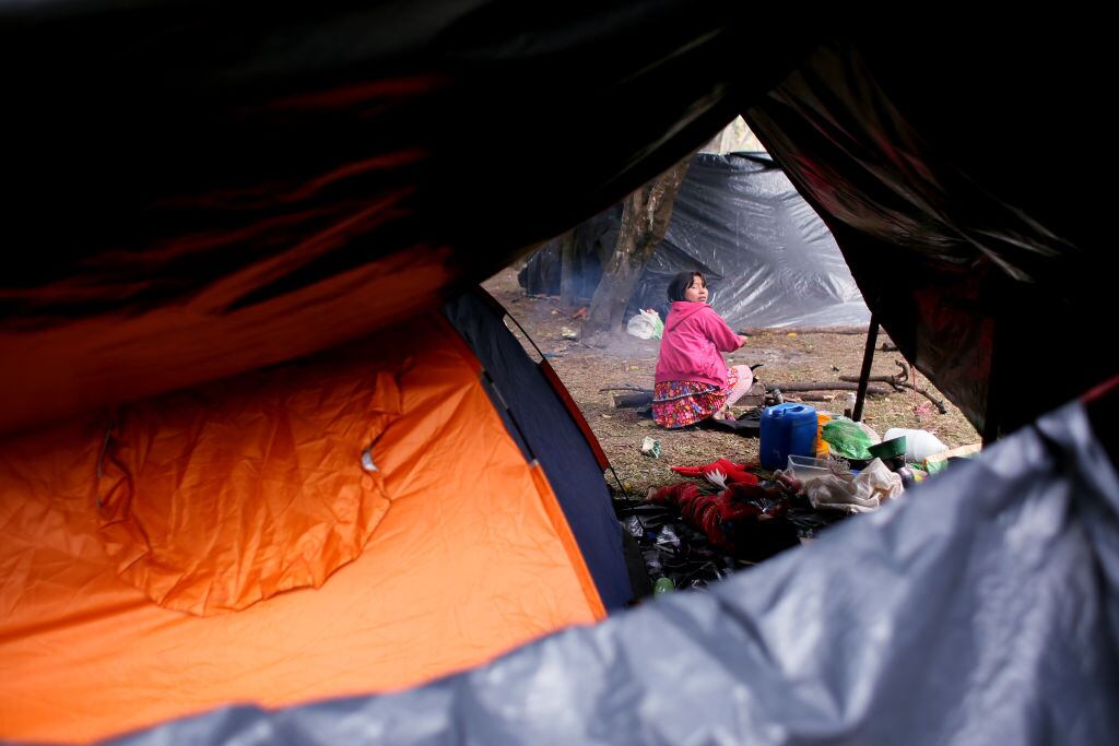 Intervención del Esmad en Parque Nacional en Bogotá dejó 15 indígenas heridos