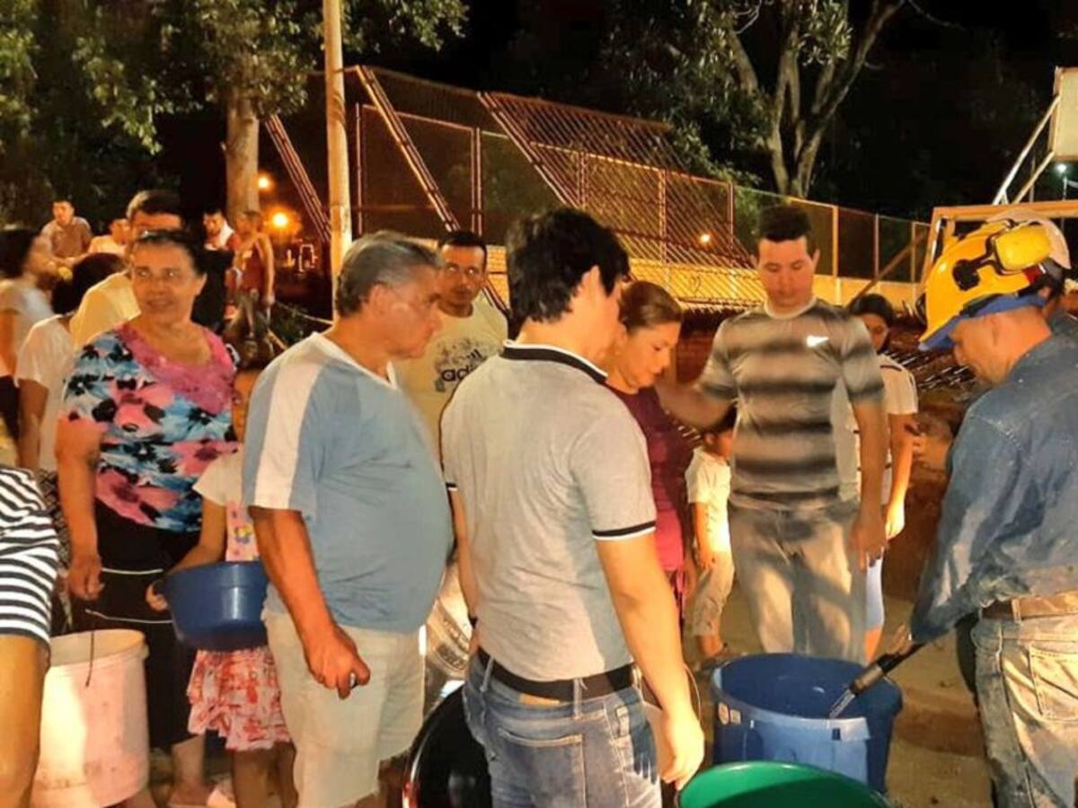 Turbiedad en río impide que retorne el agua a Floridablanca