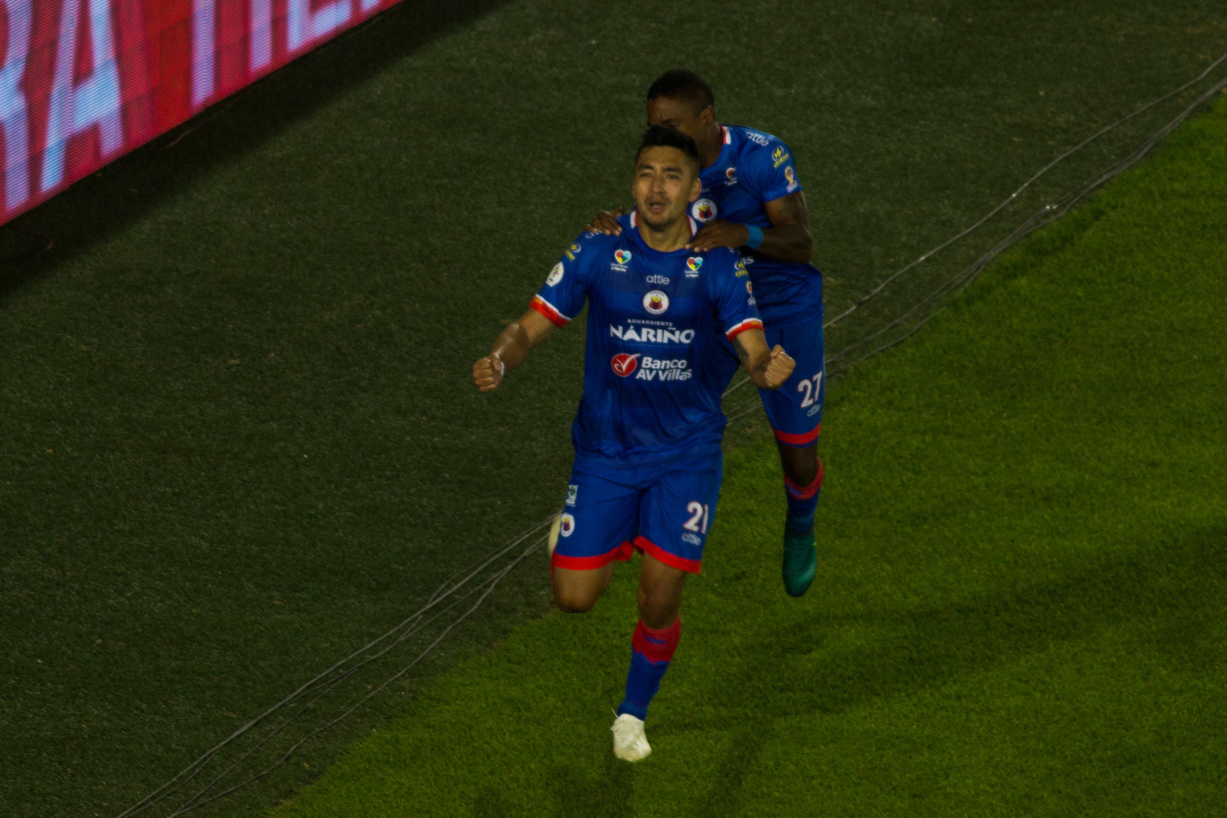 Carlos Daniel Hidalgo, máximo goleador histórico del Deportivo Pasto.  (Photo by Daniel Garzon Herazo/NurPhoto via Getty Images)
