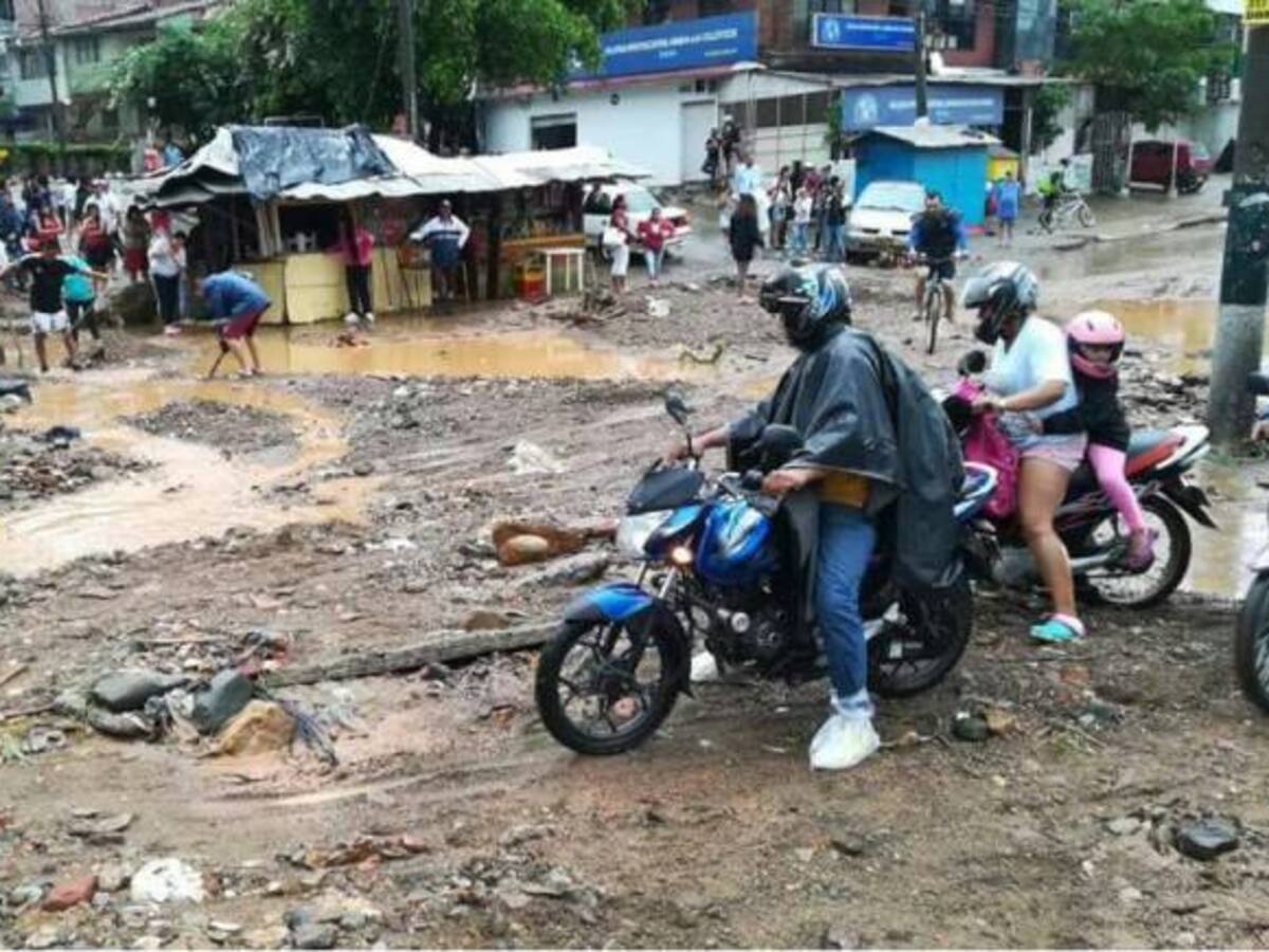 8 muertos ha provocado cañada de Siloé que ayer se desbordó