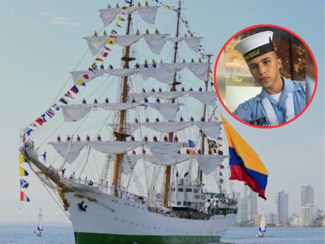 Aún no se saben con claridad las causas de su caída del Buque Gloria. Imagen | Caracol Radio