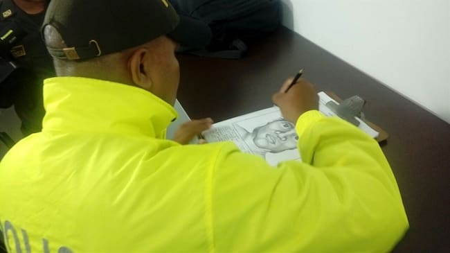 En las próximas horas las autoridades darán a conocer retratos hablados de quienes habrían participado en este crimen. Foto: Cortesía Policía Metropolitana de Cartagena