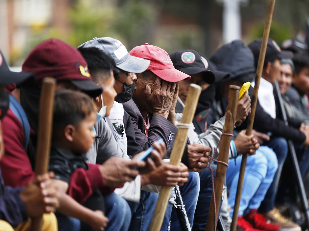 Piden ayuda al Gobierno Nacional para atender desplazamiento masivo en el sur de Bolívar