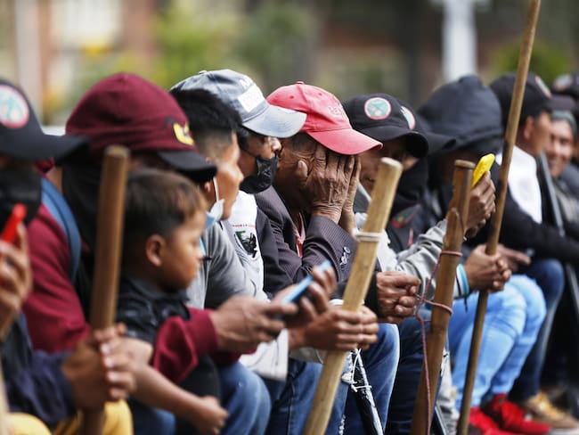 Piden ayuda al Gobierno Nacional para atender desplazamiento masivo en el sur de Bolívar