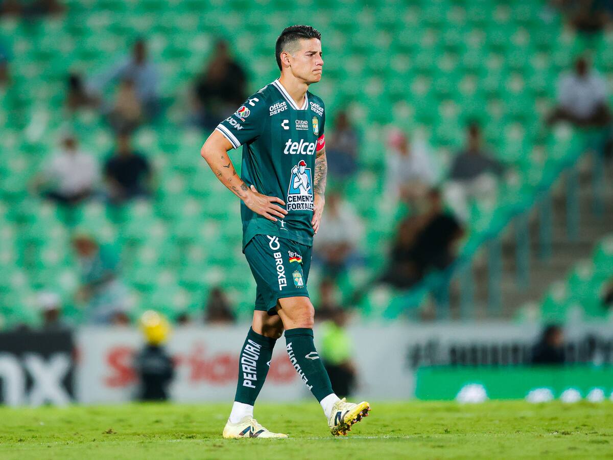 Entrenador de León habló sobre la posible salida de James Rodríguez