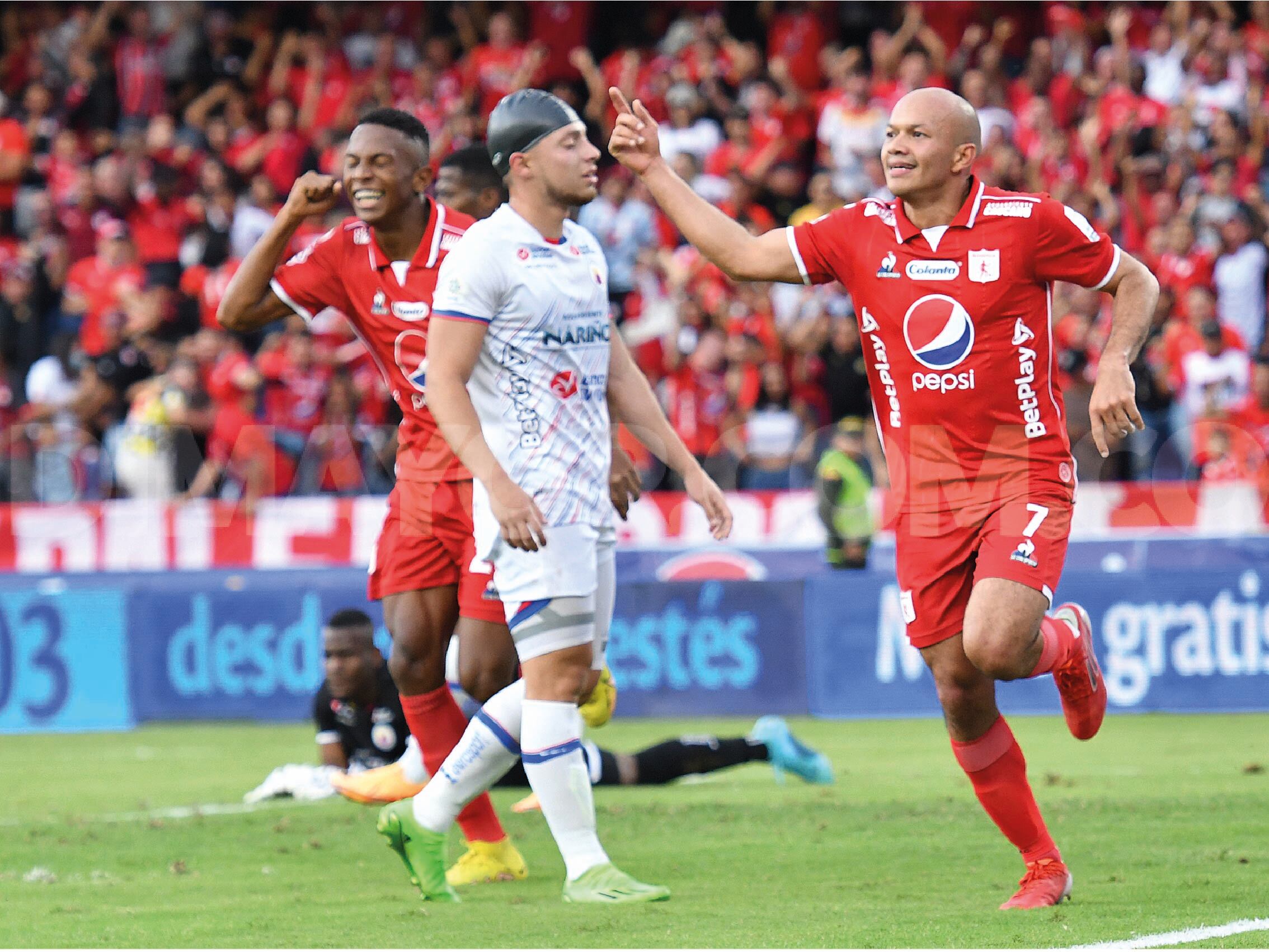 América de Cali goleó al Deportivo Pasto en Liga.