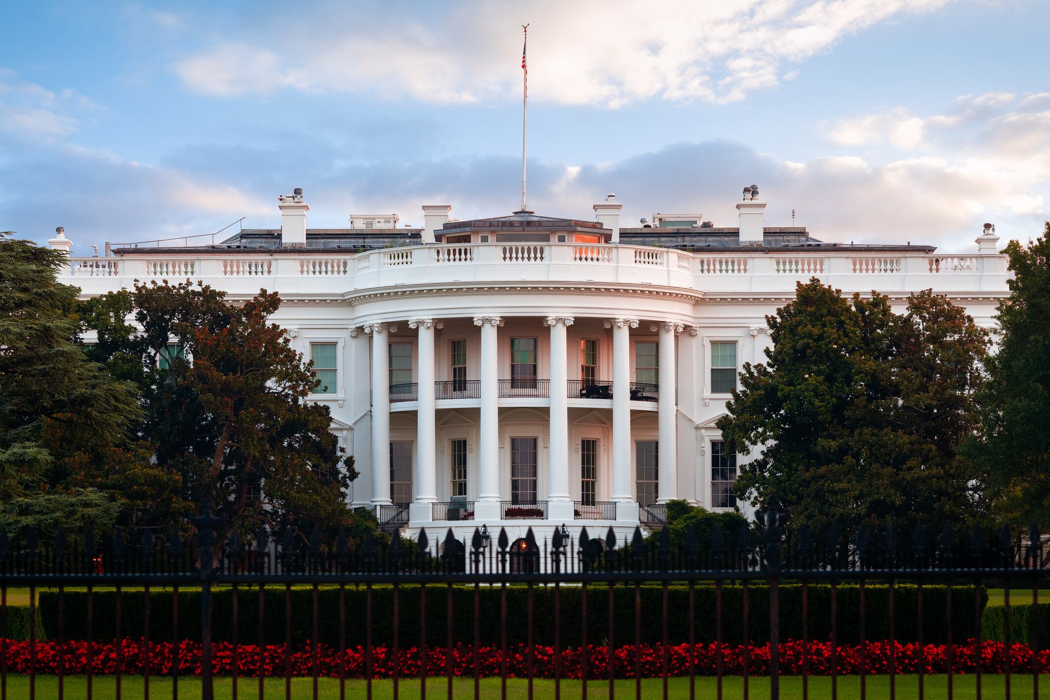 Casa Blanca de Estados Unidos. Foto: Getty Images.