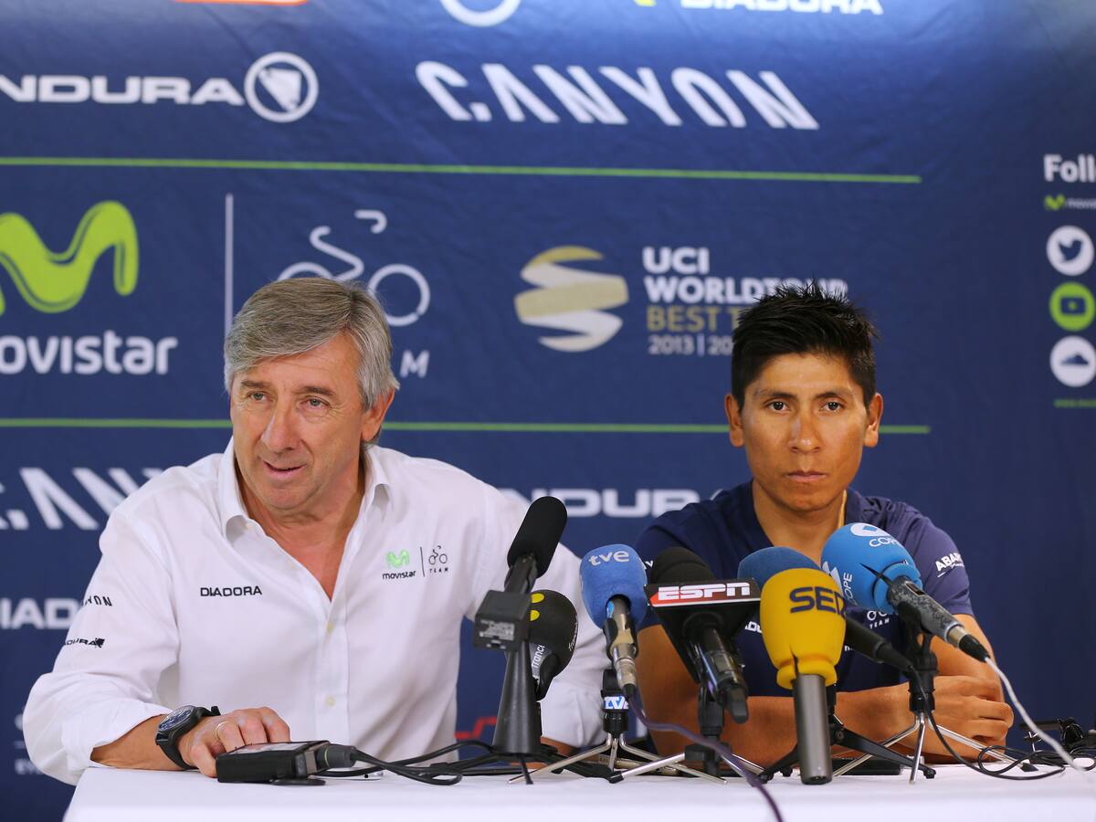 Eusebio Unzué deja claro el rol de Nairo Quintana en su regreso al Movistar Team