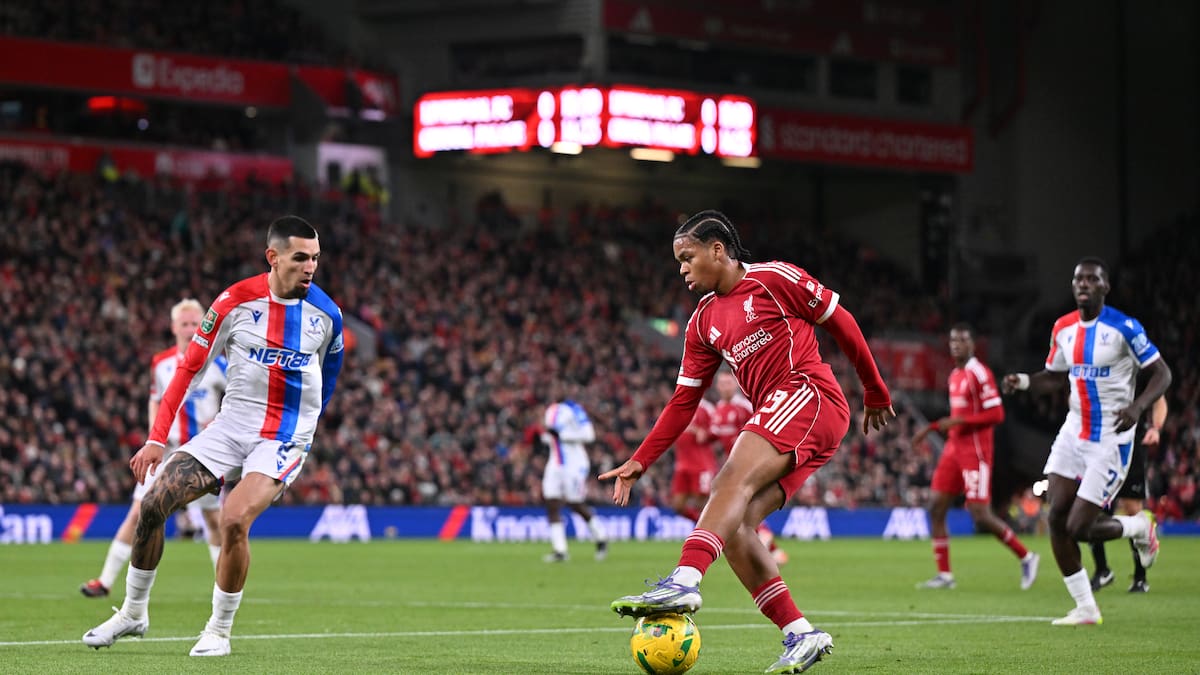 Con Daniel Muñoz y Jefferson Lerma, Crystal Palace humilla a Liverpool en Anfield por Carabao Cup