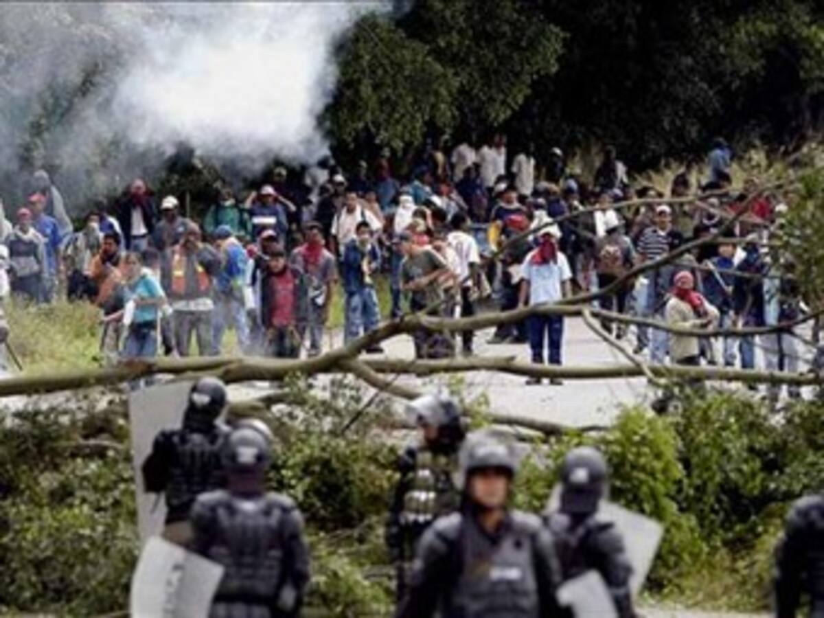 Es falso que estemos infiltrados por la guerrilla, dice líder indígena de Corinto, Cauca