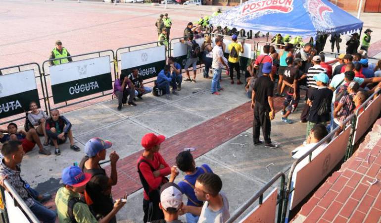 Venezolanos encontrados en Cúcuta sin documentos para laborar