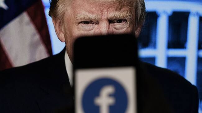 Disputa entre Facebook y Donald Trump