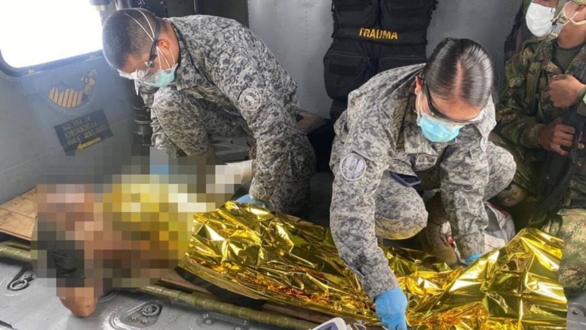 Menor perteneciente al ELN resultó herida en Antioquia